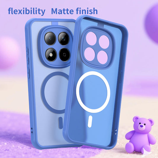 Futrola MagSafe za Xiaomi Redmi Note 15 Pro 5G, Techsuit, HaloFrost II, Plava