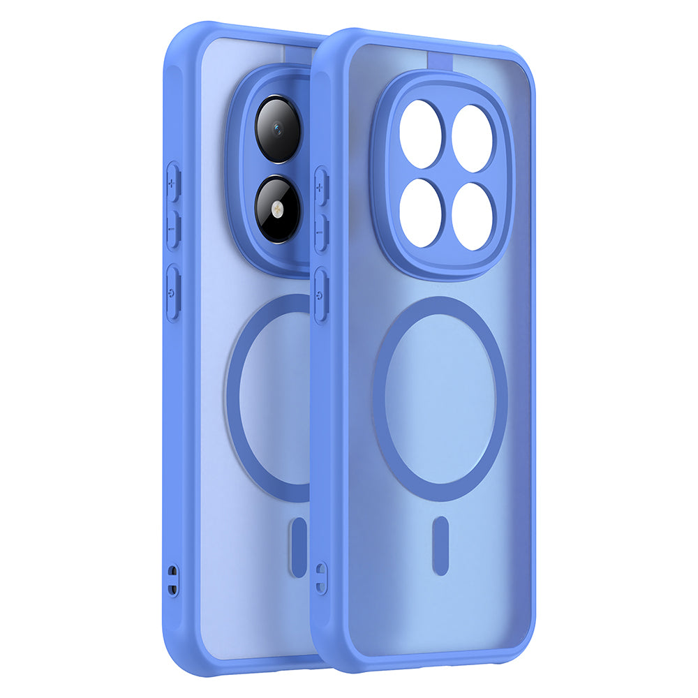 Futrola MagSafe za Xiaomi Redmi Note 15 Pro 5G, Techsuit, HaloFrost II, Plava