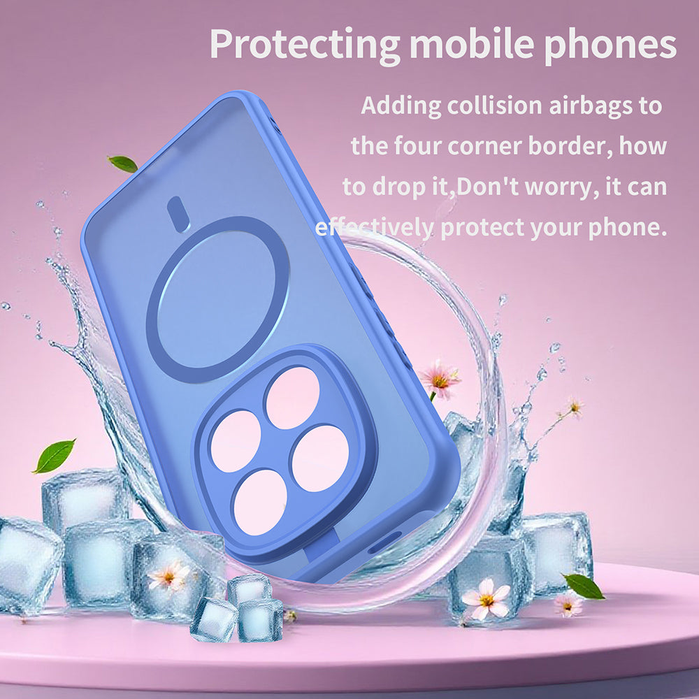 Futrola MagSafe za Xiaomi Redmi Note 15 Pro 5G, Techsuit, HaloFrost II, Plava