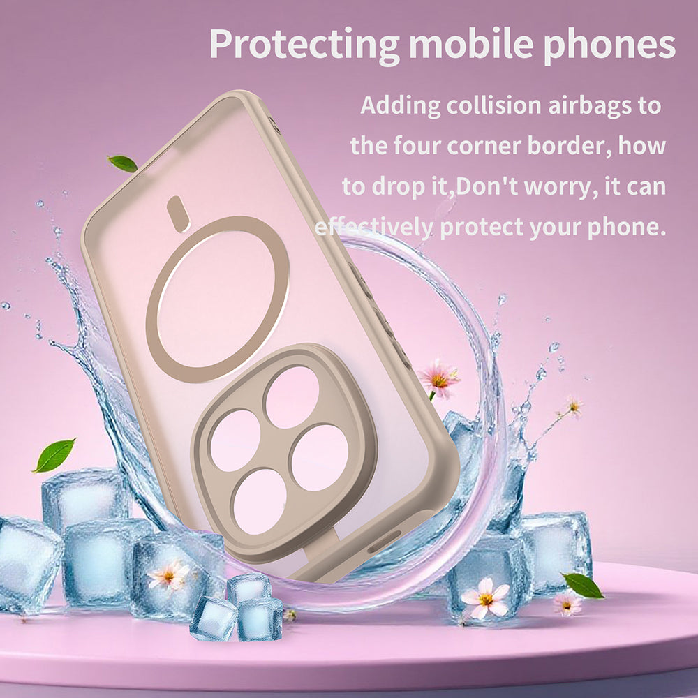 Futrola MagSafe za Xiaomi Redmi Note 15 Pro 5G, Techsuit, HaloFrost II, Zlatna