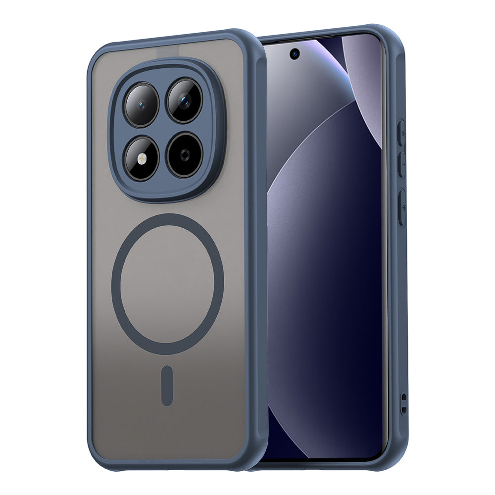 Futrola MagSafe za Xiaomi Redmi Note 15 Pro 5G, Techsuit, HaloFrost II, Tamnoplava
