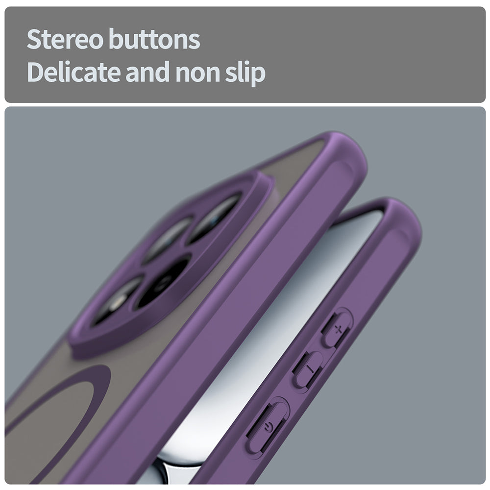 Futrola MagSafe za Xiaomi Redmi Note 15 Pro 5G, Techsuit, HaloFrost II, Ljubičasta