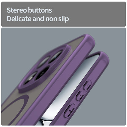 Futrola MagSafe za Xiaomi Redmi Note 15 Pro 5G, Techsuit, HaloFrost II, Ljubičasta