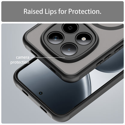 Futrola MagSafe za Xiaomi Redmi Note 15 Pro 5G, Techsuit, HaloFrost II, Crna