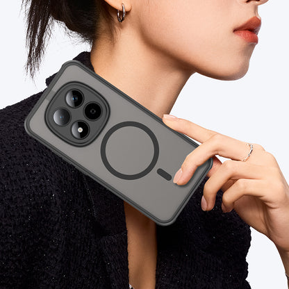 Futrola MagSafe za Xiaomi Redmi Note 15 Pro 5G, Techsuit, HaloFrost II, Crna