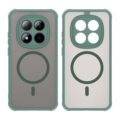 Futrola MagSafe za Xiaomi Redmi Note 15 Pro 5G, Techsuit, HaloFrost II, Zelena