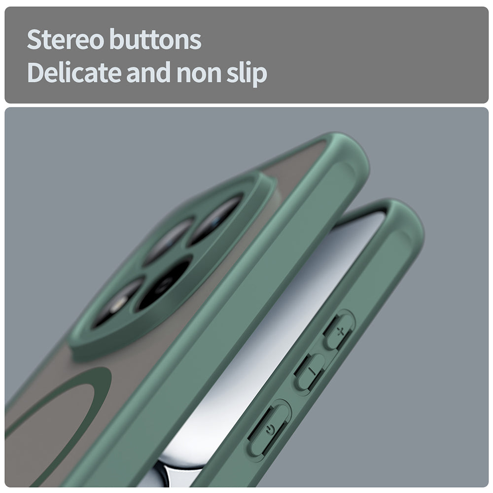 Futrola MagSafe za Xiaomi Redmi Note 15 Pro 5G, Techsuit, HaloFrost II, Zelena