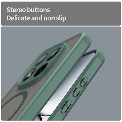 Futrola MagSafe za Xiaomi Redmi Note 15 Pro 5G, Techsuit, HaloFrost II, Zelena