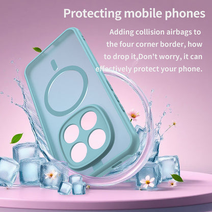 Futrola MagSafe za Xiaomi Redmi Note 15 Pro 5G, Techsuit, HaloFrost II, Svijetlo Zelena