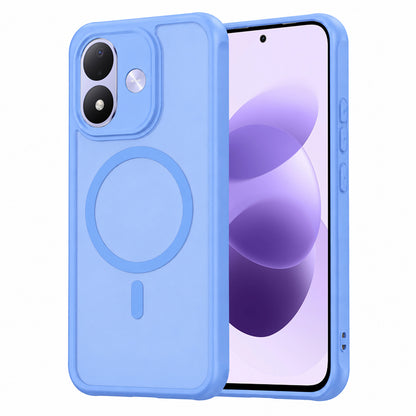 MagSafe maska za Xiaomi Redmi Note 17 4G / Note 17 5G, Techsuit, HaloFrost II, plava