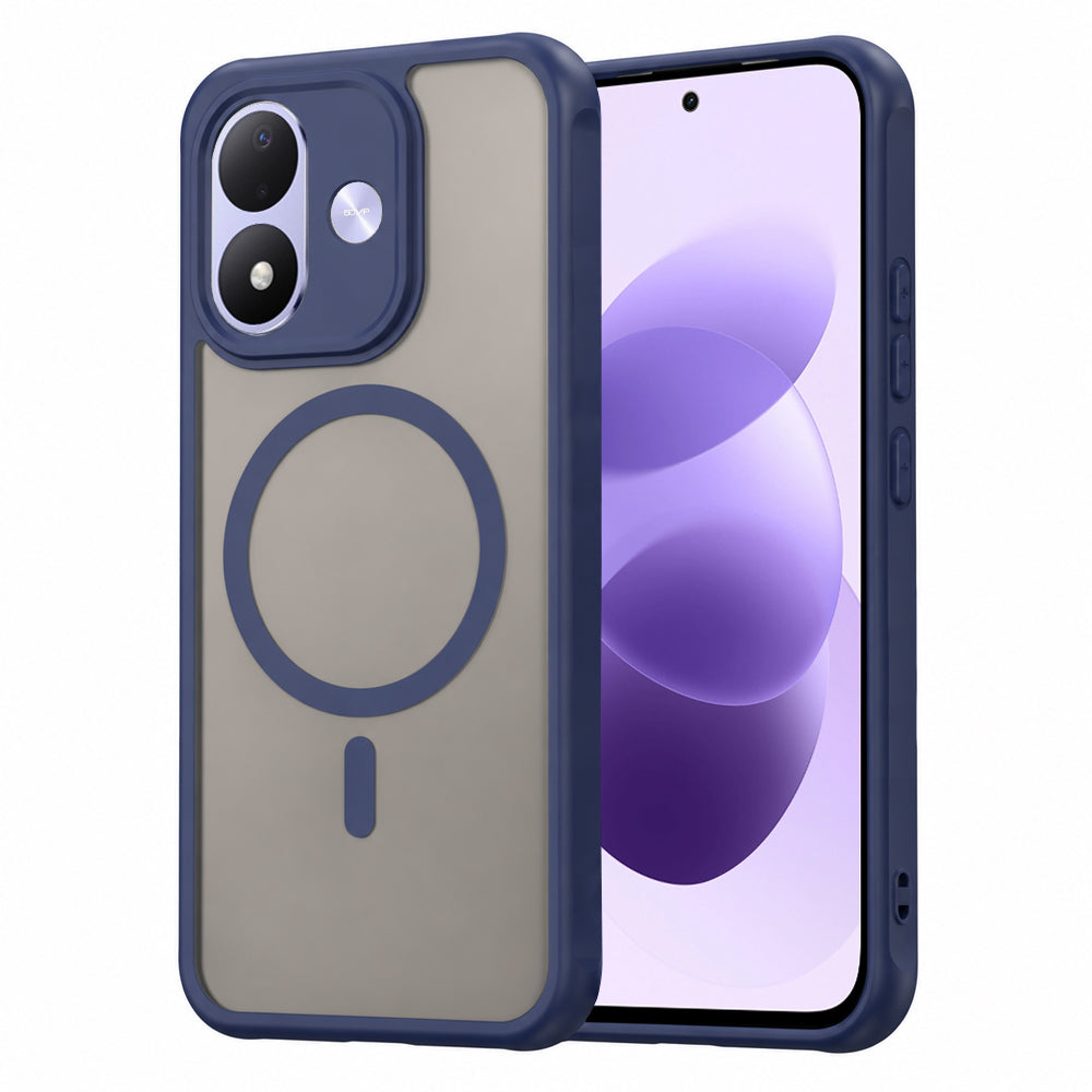 MagSafe maska za Xiaomi Redmi Note 17 4G / Note 17 5G, Techsuit, HaloFrost II, teget