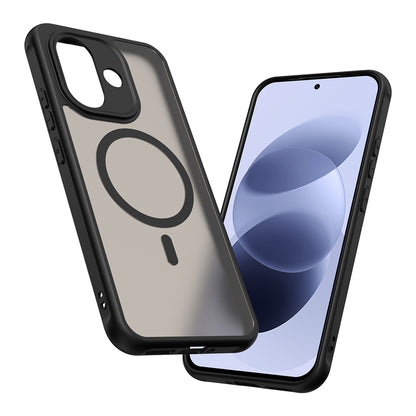 MagSafe maska za Xiaomi Redmi Note 17 4G / Note 17 5G, Techsuit, HaloFrost II, crna