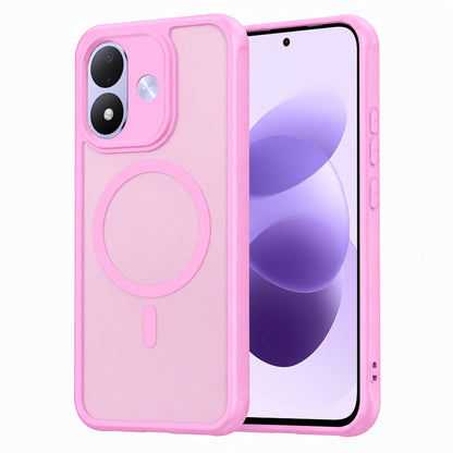 MagSafe maska za Xiaomi Redmi Note 17 4G / Note 17 5G, Techsuit, HaloFrost II, roze