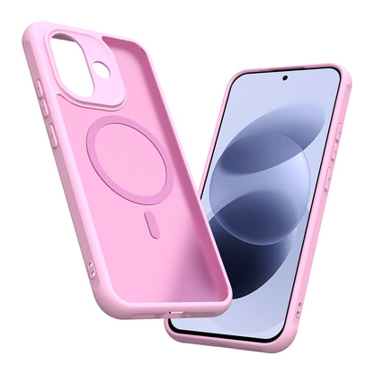 MagSafe maska za Xiaomi Redmi Note 17 4G / Note 17 5G, Techsuit, HaloFrost II, roze