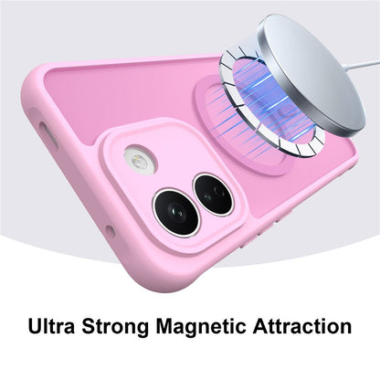 MagSafe maska za Xiaomi Redmi Note 17 4G / Note 17 5G, Techsuit, HaloFrost II, roze