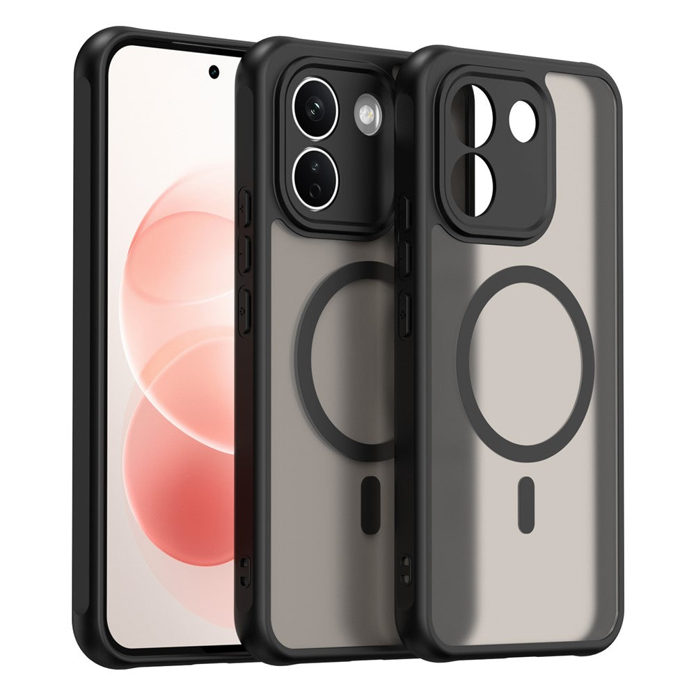 MagSafe maska za Xiaomi Redmi Note 17 Pro Max, Techsuit, HaloFrost II, crna