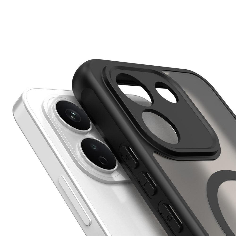 MagSafe maska za Xiaomi Redmi Note 17 Pro Max, Techsuit, HaloFrost II, crna