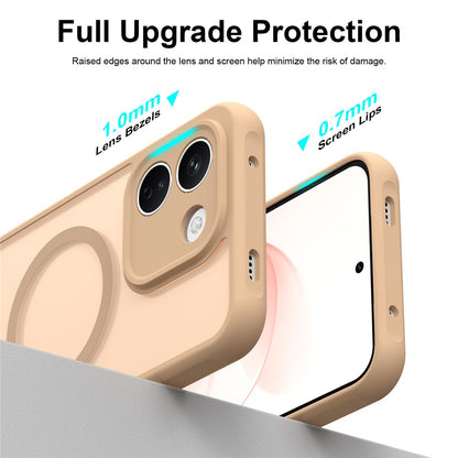 MagSafe maska za Xiaomi Redmi Note 17 Pro, Techsuit, HaloFrost II, zlatna