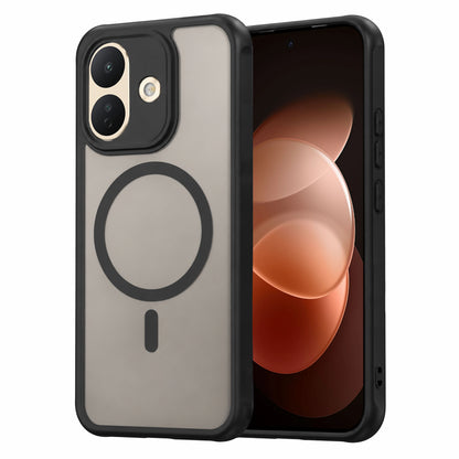 MagSafe maska za Xiaomi Redmi Note 17 Pro, Techsuit, HaloFrost II, crna