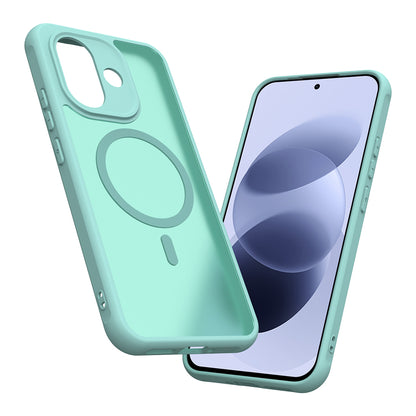 MagSafe maska za Xiaomi Redmi Note 17 Pro, Techsuit, HaloFrost II, svetlozelena
