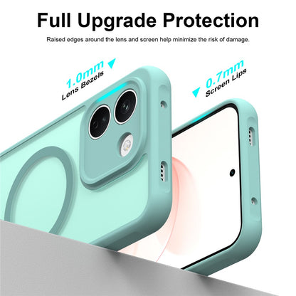 MagSafe maska za Xiaomi Redmi Note 17 Pro, Techsuit, HaloFrost II, svetlozelena