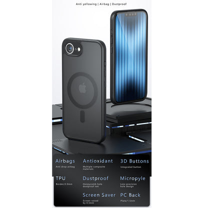 Futrola MagSafe za Apple iPhone 17 Pro Max, Techsuit, PureFrost, Crna