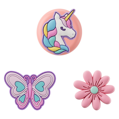 Futrola OEM Butterfly za Apple AirTag, Set 3 komada, Višebojna