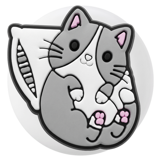 Futrola OEM Cat za Apple AirTag, Set od 3 komada, Višebojna