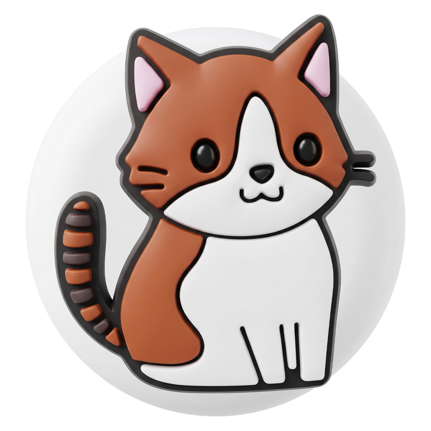 Futrola OEM Cat za Apple AirTag, Set od 3 komada, Višebojna