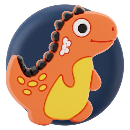Futrola OEM Dinosaur za Apple AirTag, Set 3 komada, Višebojna