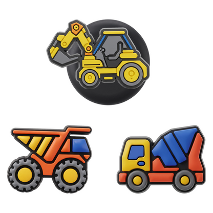 Futrola OEM Excavator za Apple AirTag, Set 3 komada, Višebojna
