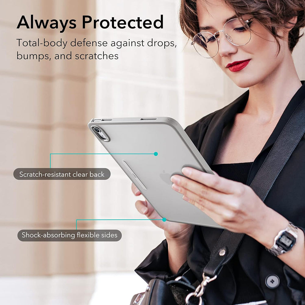 Futrola za Apple iPad (2025) / (2022), ESR, Ascend Hybrid, Siva