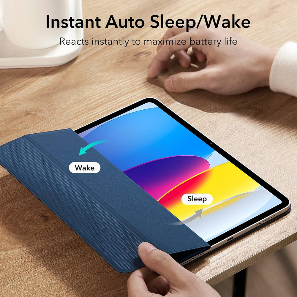 Futrola za Apple iPad (2025) / (2022), ESR, Rebound, Tamnoplava