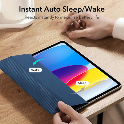 Futrola za Apple iPad (2025) / (2022), ESR, Rebound, Tamnoplava