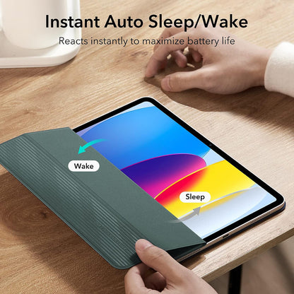Futrola za Apple iPad (2025) / (2022), ESR, Rebound, Saten Zelena