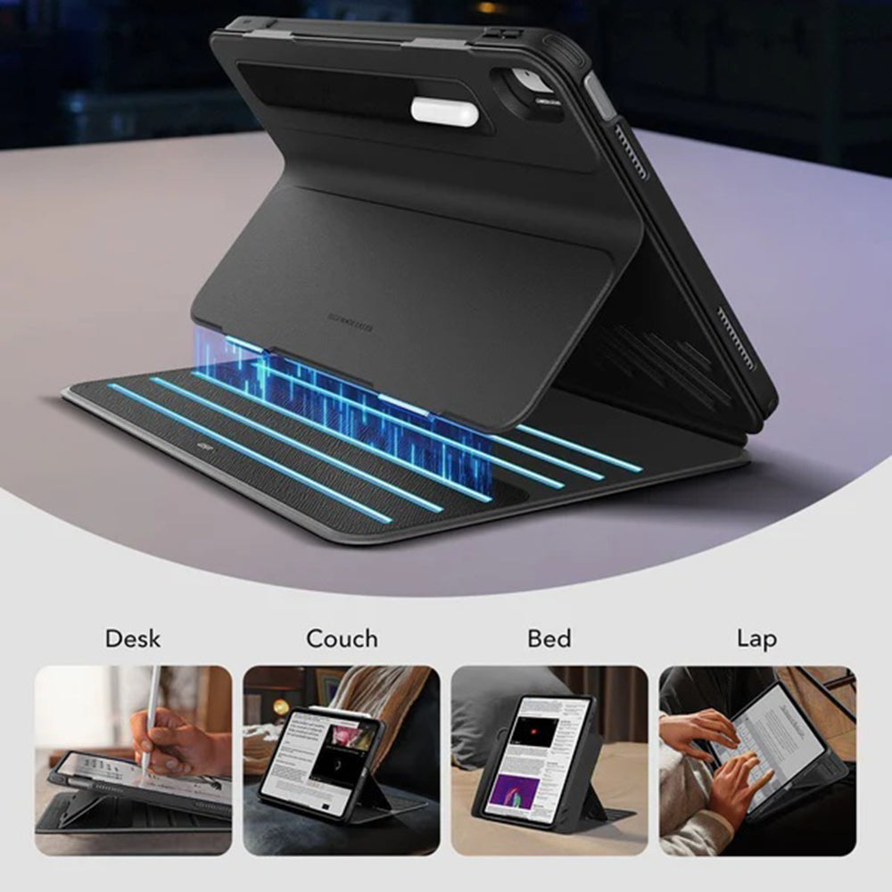 Futrola za Apple iPad (2025) / (2022), ESR, Shift, Crna