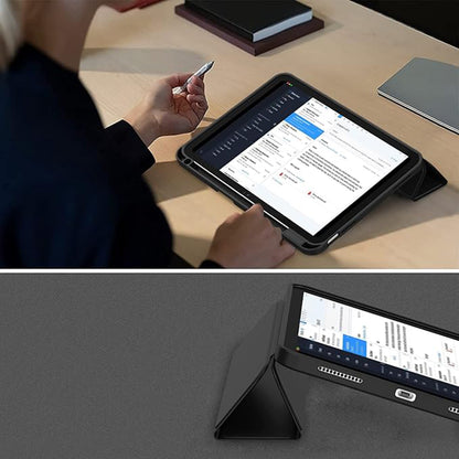 Futrola za Apple iPad (2025) / (2022), Techsuit, Flex Trifold, Tamnoplava