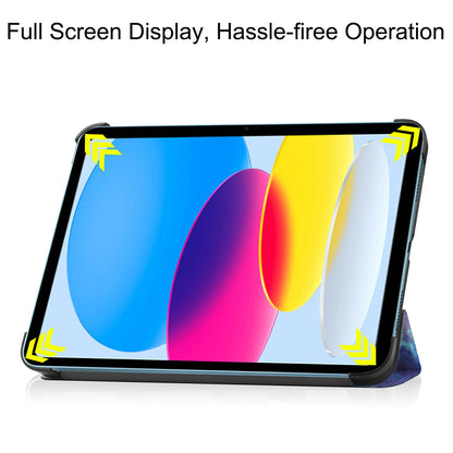 Futrola za Apple iPad (2025) / (2022), Techsuit, FoldPro Butterfly, Višebojna