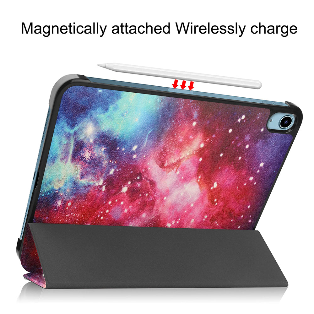 Futrola za Apple iPad (2025) / (2022), Techsuit, FoldPro Galaxy, Višebojna