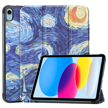 Futrola za Apple iPad (2025) / (2022), Techsuit, FoldPro Starry Night, Višebojna