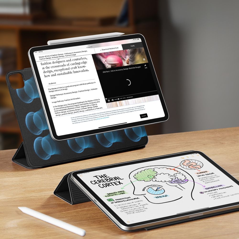 Futrola za Apple iPad Pro 13 (2024), ESR, Rebound, Crna