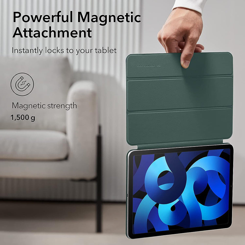 Futrola za Apple iPad Air 11 (2024) / Air (2022) / Air (2020) / Pro 11 (2018), ESR, Rebound, Zelena Satenasta