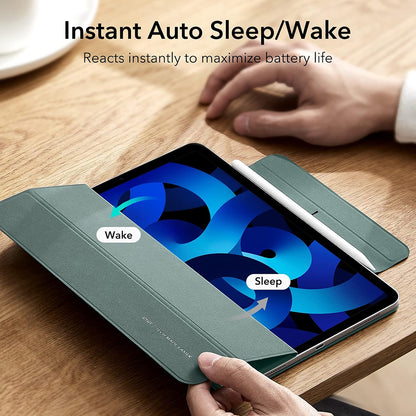 Futrola za Apple iPad Air 11 (2024) / Air (2022) / Air (2020) / Pro 11 (2018), ESR, Rebound, Zelena Satenasta