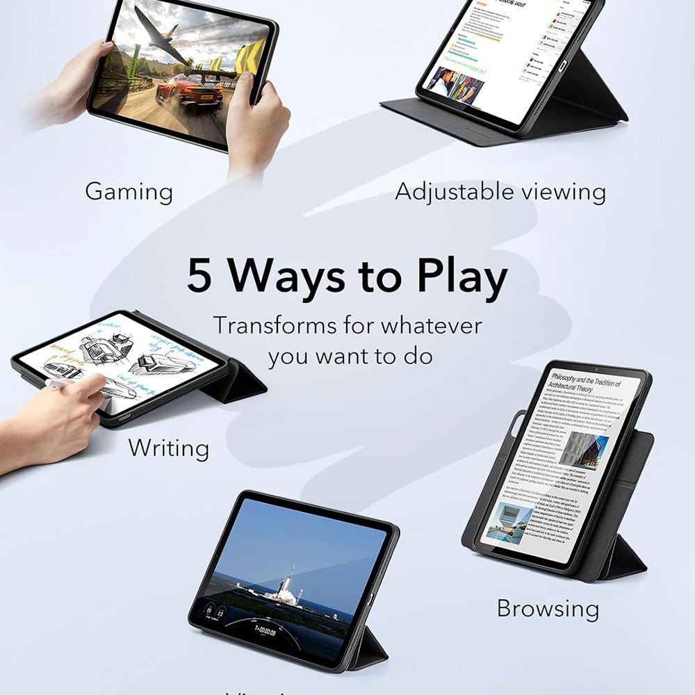 Futrola za Apple iPad Air 11 (2025) / Air 11 (2024) / Air (2022) / Air (2020), ESR, Rebound Hybrid, Roze