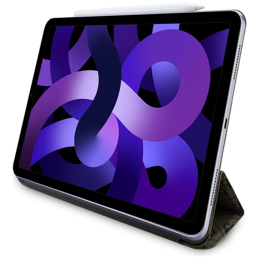 Futrola za Apple iPad Air 11 (2025) / Air 11 (2024), Guess, 4G Big Logo, Braon