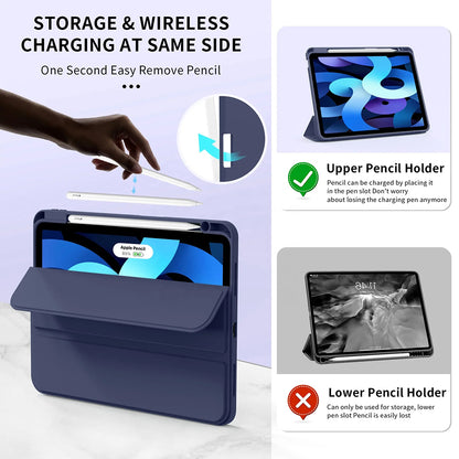 Futrola za Apple iPad Air 11 (2026) / iPad Air 11 (2025) / Air 11 (2024), Techsuit, Flex Trifold, Plava