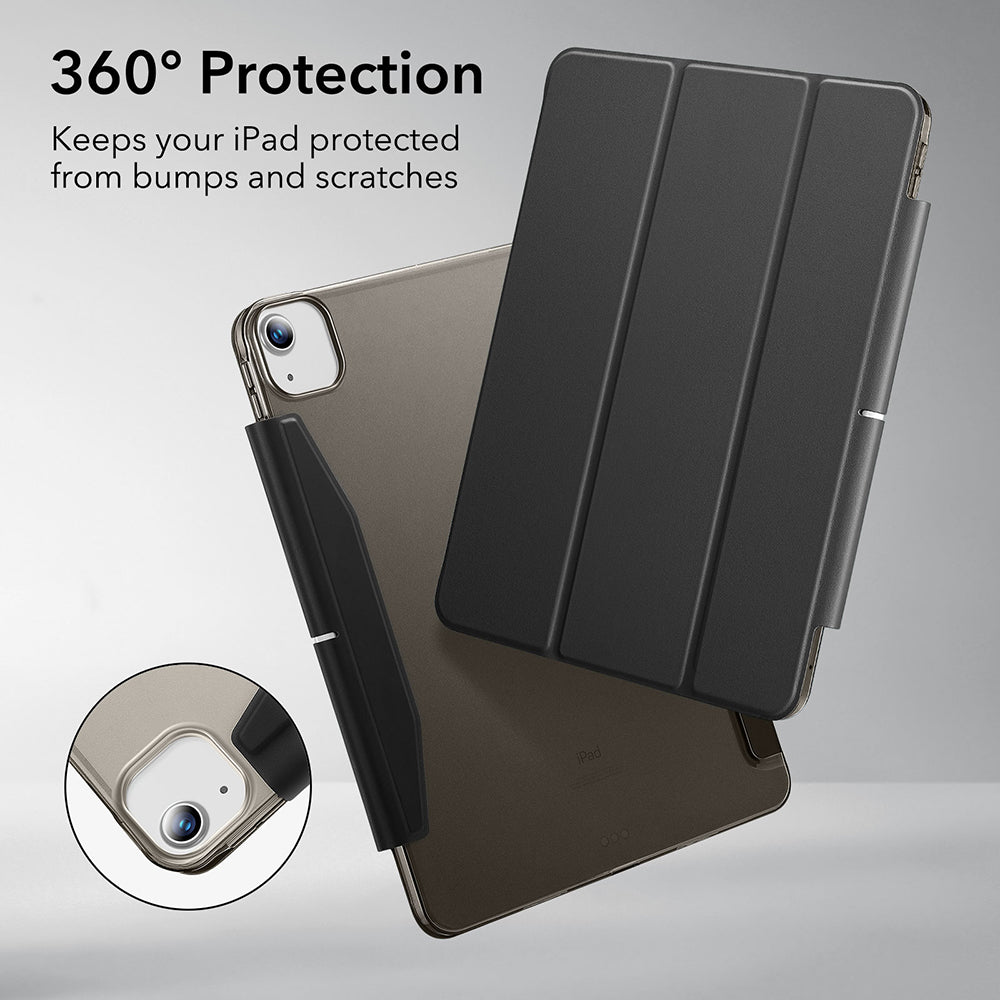 Futrola za Apple iPad Air 13 (2025) / Air 13 (2024), ESR, Ascend Trifold, Sivo Satenasta
