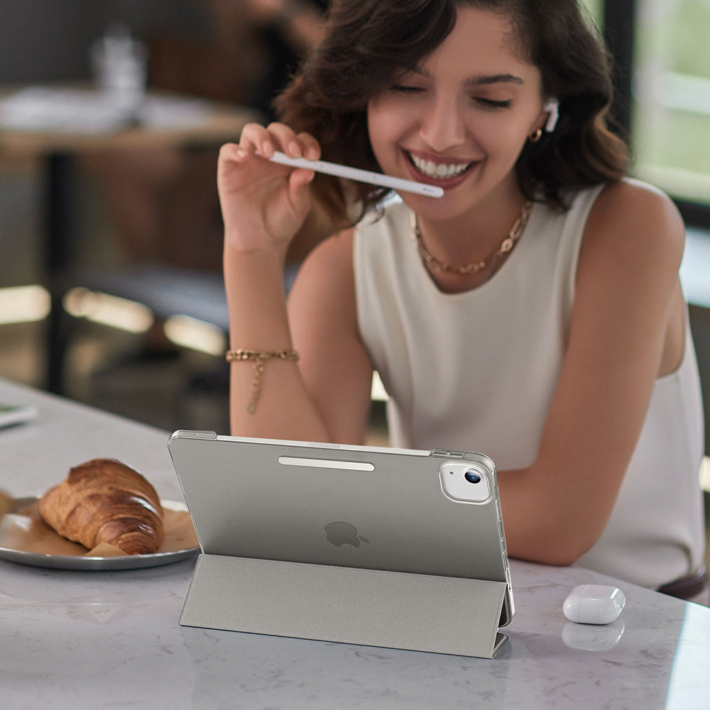 Futrola za Apple iPad Air 13 (2025) / Air 13 (2024), ESR, Ascend Trifold, Sivo Satenasta