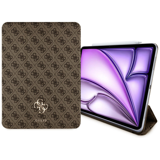 Futrola za Apple iPad Air 13 (2025) / Air 13 (2024), Guess, 4G Big Logo, Braon