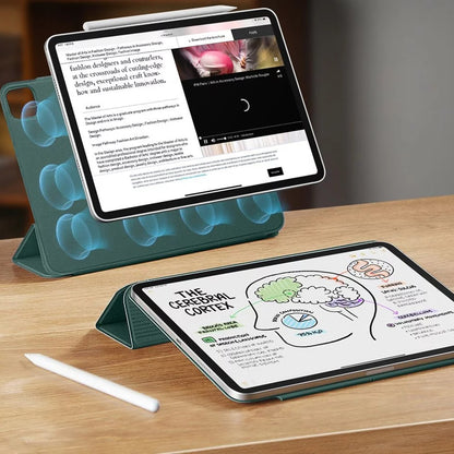 Futrola za Apple iPad Air 13 (2026) / Air 13 (2025) / Air 13 (2024) / Pro 12.9 (2022) / Pro 12.9 (2021), ESR, Rebound, Zelena Satenska